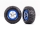 Traxxas - BFGoodrich Reifen auf Felge SCT Chrom Beadl blau (2) 4WD v/h (TRX5867A)