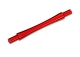 Traxxas - Achse Wheelie-Bar 6061-T6 Alu rot eloxiert +KT...