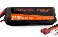 Modster - LiPo Pack 3S 11,1V 2200 mAh 30C (Deans) Modster - PowerPack