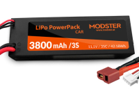 Modster - LiPo 3S 11,1V 3800mAh 35C Deans PowerPack Car Hardcase