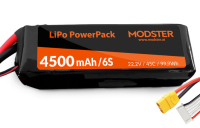 Modster - LiPo Pack 6S 22,2V 4500 mAh 45C (XT90) Modster - PowerPack (MD10184)