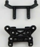 Modster - Rookie:  Dämpferbrücke mit Karosseriehalter hinten für Spoiler (MD10842)