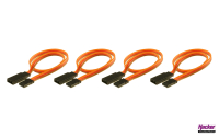 iRC-Electronic Servoverlängerungskabel 3 x 0,25mm² JR, flach - 25cm - 4 Stück (4250320272137)