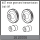 Absima - 40T main gear and transmission cup set (1610006)
