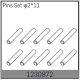 Absima - 2*11 Pin Set (10 St.) (1230872)