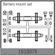 Absima - Battery mount set (1610075)