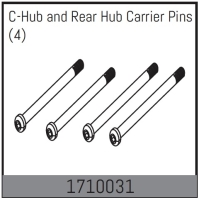 Absima - Stifte für C-Hubs und Hinterradnaben (4 St.) (1710031)