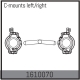 Absima - C-mounts left/right (1610070)