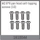 Absima - M2.6*6 pan head selt-tapping screws (10 Pcs.)...