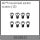 Absima - M2*5 round head socket screws (10 Pcs.) (1610041)