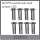 Absima - M2.6*8 countersunk head screws (10 Pcs.) (1610051)