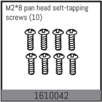 Absima - M2*8 pan head selt-tapping screws (10 Pcs.) (1610042)