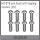 Absima - M2.6*8 pan head selt-tapping screws (10 Pcs.) (1610045)