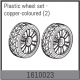 Absima - Plastic wheel set - copper-coloured (2 Pcs.)...
