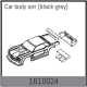 Absima - Car body set (black-grey) (1610024)