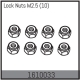 Absima - Lock Nuts M2.5 (10 Pcs.) (1610033)