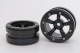 Metasafil - Beadlock Wheels PT-Safari Schwarz/Schwarz 1.9 (2 St.)&nbsp; (MT0010BB)