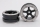 Metasafil - Beadlock Wheels PT-Safari Schwarz/Silber 1.9 (2 St.)  (MT0010BS)