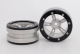 Metasafil - Beadlock Wheels PT-Safari Silber/Schwarz 1.9 (2 St.)&nbsp; (MT0010SB)