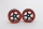 Metasafil - Beadlock Wheels PT-Safari Schwarz/Rot 1.9 (2 St.)  (MT0010BR)