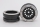 Metasafil - Beadlock Wheels PT-Bullet Schwarz/Silber 1.9 (2 St.)  (MT0020BS)