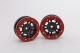 Metasafil - Beadlock Wheels PT- Distractor Schwarz/Rot 1.9 (2 St.)&nbsp; (MT0040BR)