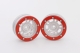 Metasafil - Beadlock Wheels PT- Distractor Silber/Rot 1.9...