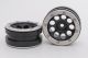 Metasafil - Beadlock Wheels PT- Ecohole Schwarz/Silber 1.9 (2 St.)&nbsp; (MT0050BS)