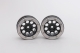 Metasafil - Beadlock Wheels PT- Ecohole Schwarz/Silber 1.9 (2 St.)&nbsp; (MT0050BS)
