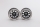 Metasafil - Beadlock Wheels PT- Ecohole Schwarz/Silber 1.9 (2 St.)  (MT0050BS)