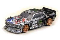 Absima - Green Power Elektro Modellauto Speed Performance Touring Car "FUN MAKER" starsn grey 4WD Brushless RTR - 1:16