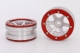 Metasafil - Beadlock Wheels PT- Slingshot Silber/Rot 1.9 (2 St.)&nbsp; (MT0030SR)