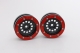 Metasafil - Beadlock Wheels PT-Bullet Schwarz/Rot 1.9 (2...