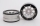 Metasafil - Beadlock Wheels PT- Ecohole Silber/Schwarz 1.9 (2 St.)  (MT0050SB)