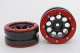 Metasafil - Beadlock Wheels PT- Ecohole Schwarz/Rot 1.9 (2 St.)&nbsp; (MT0050BR)