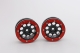 Metasafil - Beadlock Wheels PT- Ecohole Schwarz/Rot 1.9...