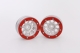 Metasafil - Beadlock Wheels PT- Ecohole Silber/Rot 1.9 (2...