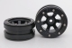 Metasafil - Beadlock Wheels PT- Claw Schwarz/Schwarz 1.9 (2 St.)&nbsp; (MT0060BB)