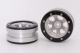 Metasafil - Beadlock Wheels PT- Claw Silber/Schwarz 1.9 (2 St.)&nbsp; (MT0060SB)