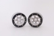 Metasafil - Beadlock Wheels PT- Claw Silber/Schwarz 1.9...