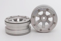 Metasafil - Beadlock Wheels PT- Claw Silber/Silber 1.9 (2 St.)  (MT0060SS)