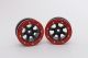 Metasafil - Beadlock Wheels PT- Claw Schwarz/Rot 1.9 (2...