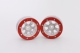 Metasafil - Beadlock Wheels PT- Claw Silber/Rot 1.9 (2 St.)&nbsp; (MT0060SR)