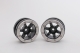 Metasafil - Beadlock Wheels PT- Wave Schwarz/Silber 1.9...