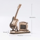 Lasercut - wooden kit electric guitar