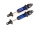Traxxas - GTX Dämpfer medium Alu blau eloxiert (montiert ohne Federn) (TRX7861)