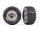 Traxxas - Sledgehammer-Reifen 3.8 auf Felge mit Abdeckung satin schwar (TRX9572A)