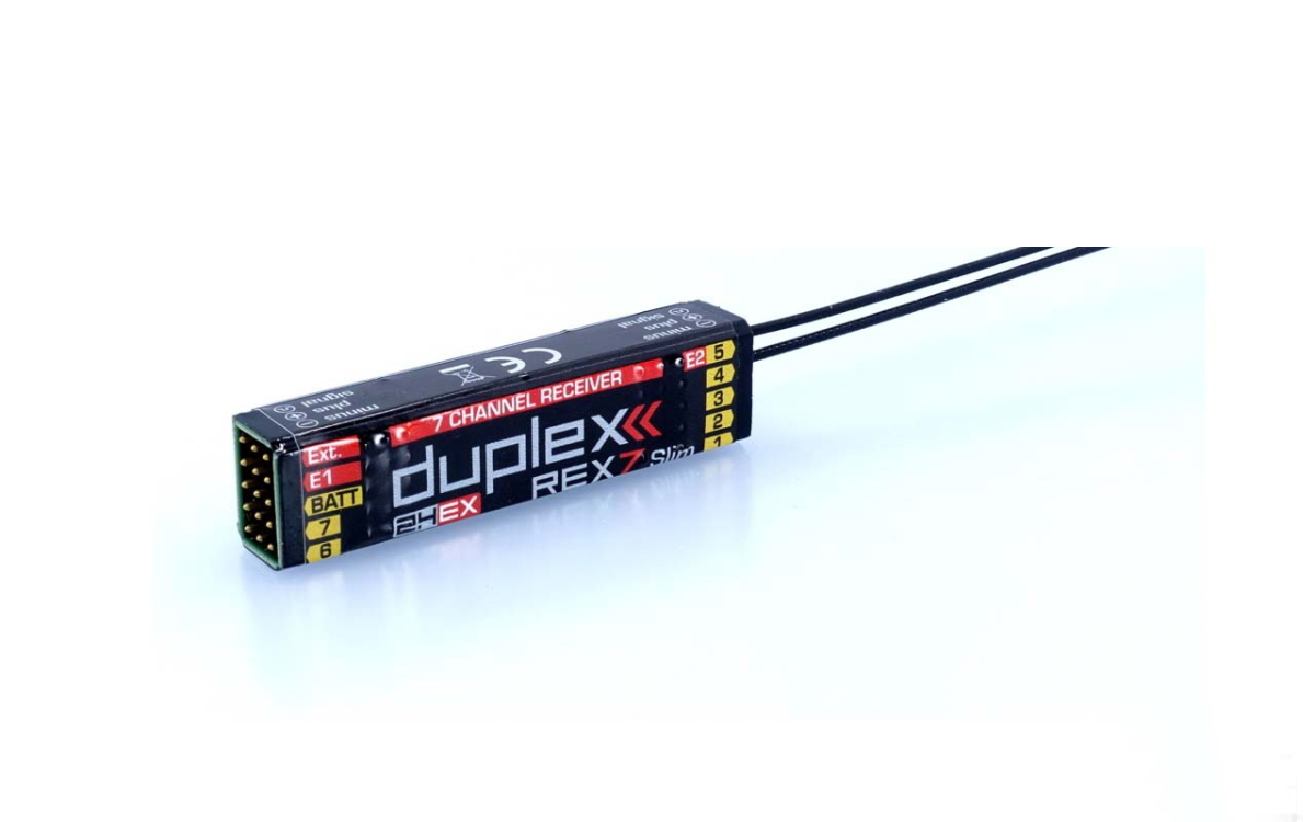 Jeti 2,4GHz Duplex EX REX 7 Slim RCModellbau Shop