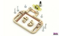 RCsolutions Servobefestigungsrahmen DITEX EL0808M mit Kugellager links (A90832)