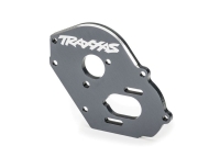 Traxxas - Motor-Platte 6061-T6 Alu grau eloxiert (4mm dick) +KT (TRX9490T)
